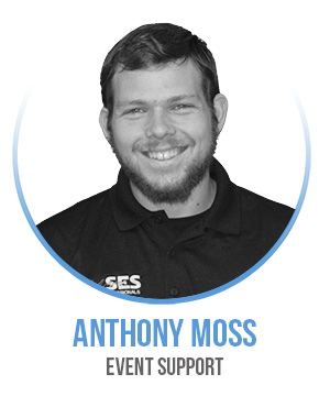 Anthony Moss - Tent Area Manager