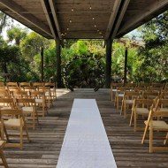 Garden Folding Chair: Natural Wooden