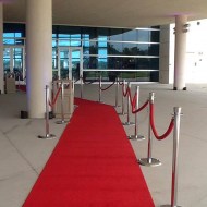 Stanchion & Red Rope