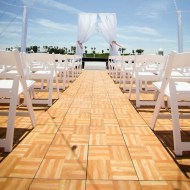 Wooden Parquet Dance Floor