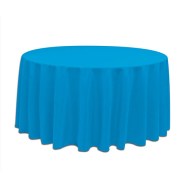 ForSale/linTablecloth120_60Round_CaribbeanBluePoly_w