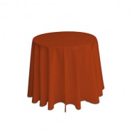 ForSale/linTablecloth90_30Round_BurntOrangePoly_w
