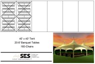 Banquet Table Seating
