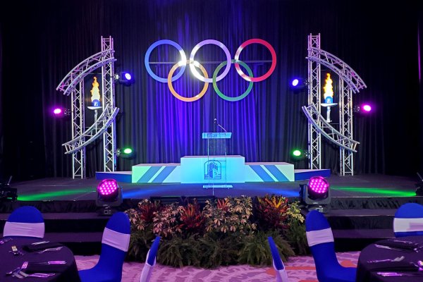 Truss Decor for Stage Set