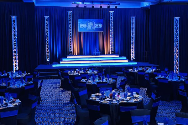 16' x 32' Main Stage with Custom Risers