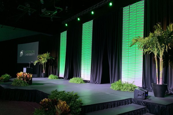 24' x 48' Main Stage with Extension & Risers