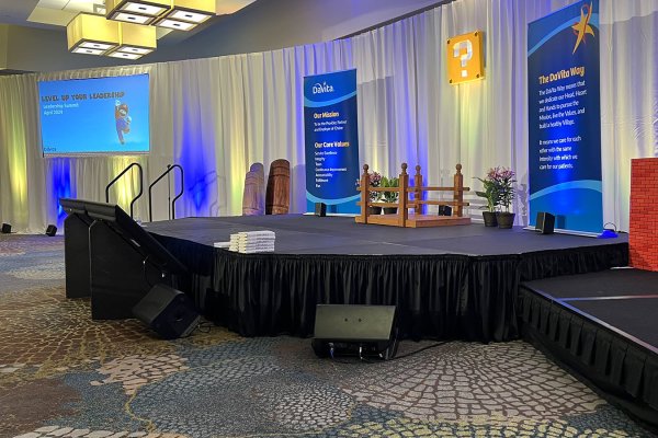 8' x 20' Main Stage with Extensions