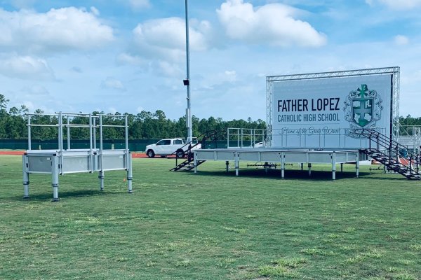 20' x 24' Stage & 4' x 8 ' Stage