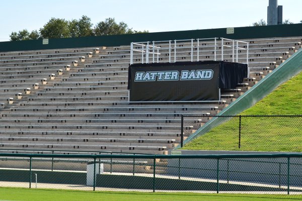 8' x 16' Stage in Bleachers