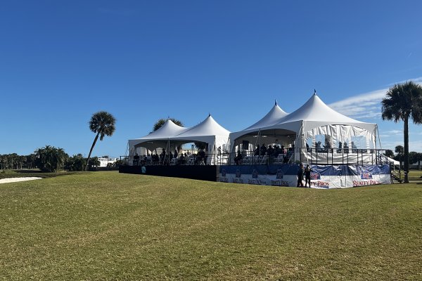 24' x 44' Stage with Tent Cover