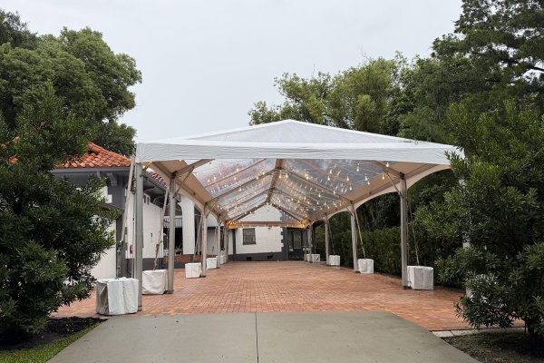 20' x 80' Clear Jumbotrac Tent