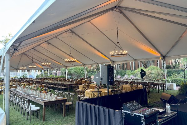 40' x 120' Solid Jumbotrac Tent