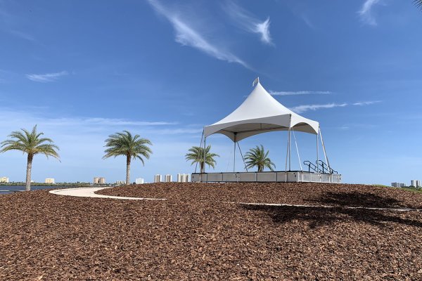 12' x 24' Covered Stage/10' x 20' Tent
