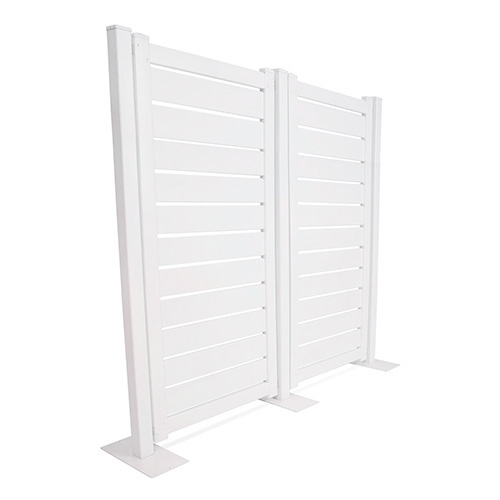 Privacy Fence: White 8' x 8'