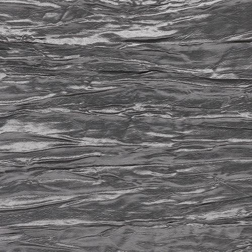 Crinkle Taffeta Dark Silver