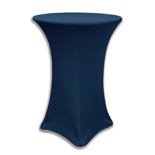 Tablecloth: 30" Round Spandex Navy
