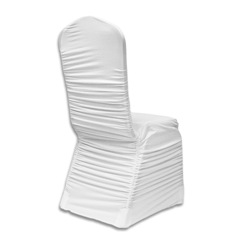Banquet Chair Cover: Ruched Spandex