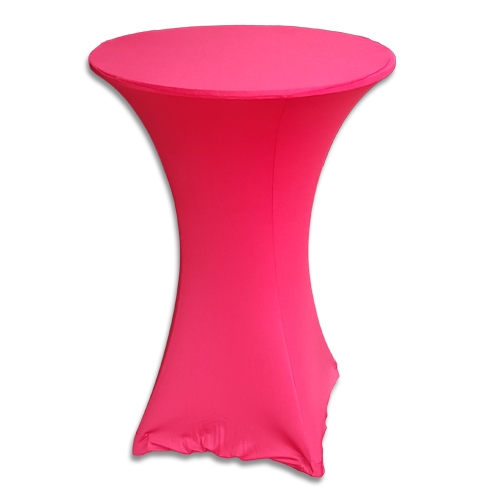 Tablecloth: 30" Round Spandex Cherry Red