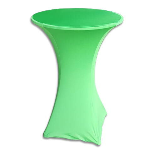 Tablecloth: 30" Round Spandex Kelly Green