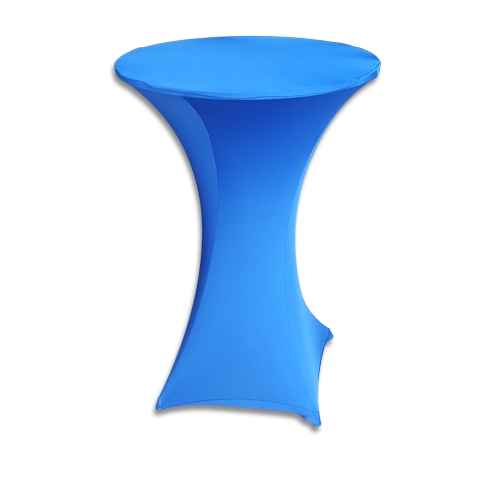 Tablecloth: 30" Round Spandex Royal Blue
