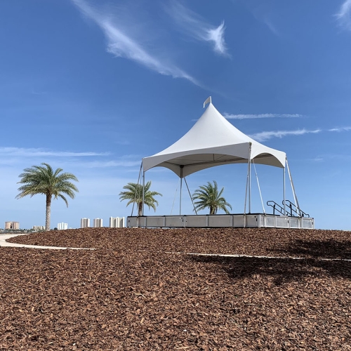 Stage: Tent Cover