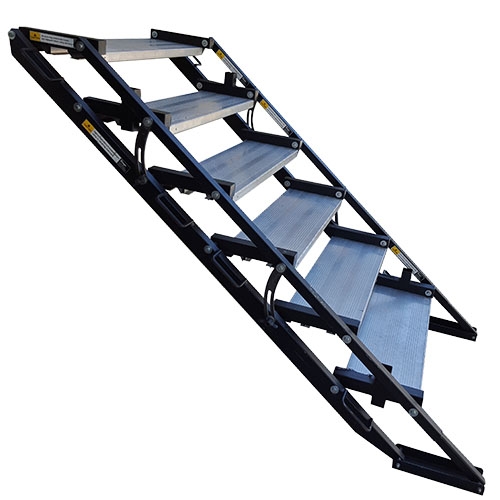Stage Stairs: Articulating with Handrail