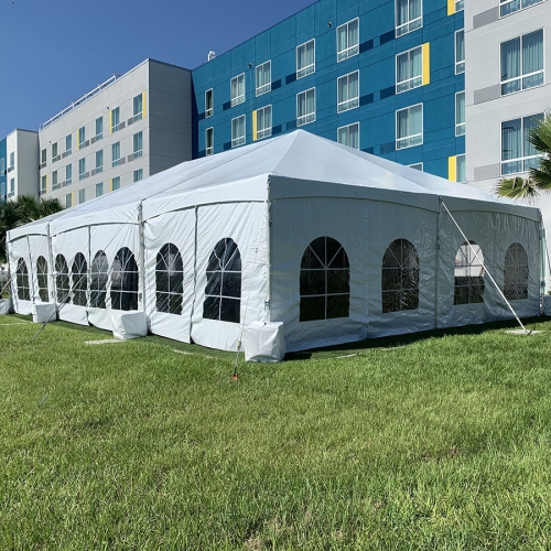 Jumbotrac Tent: 30' Wide Solid (30' - 50')