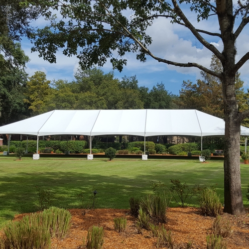 Jumbotrac Tent: 40' Wide Solid (40' -140')