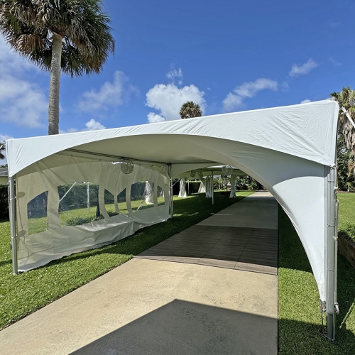Marquee Tent: 20' x 20' Vortex