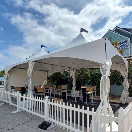 Marquee Tent: 15' x 30'