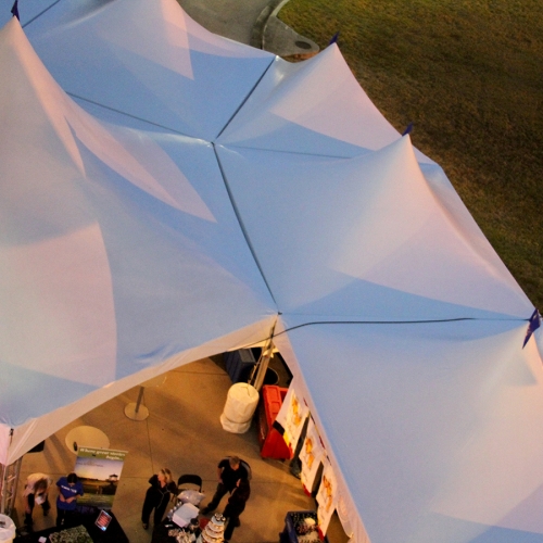 Marquee Tent: Triangle