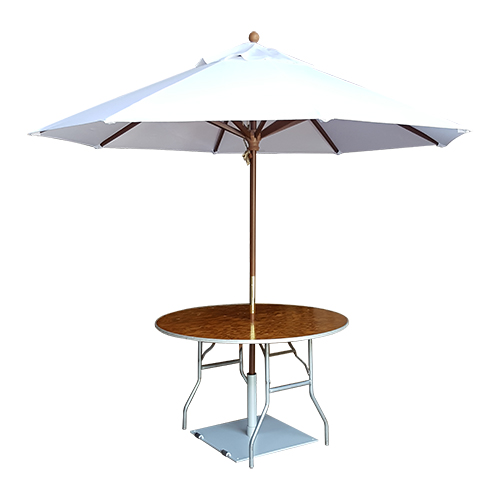 Tables Umbrella Table 48 Inch Round, What Size Umbrella For A 48 Inch Round Tablecloth