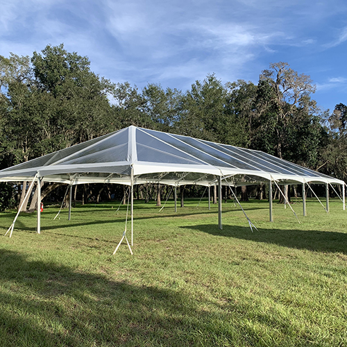 Tents Jumbotrac Frame Tent Clear 40 x 80