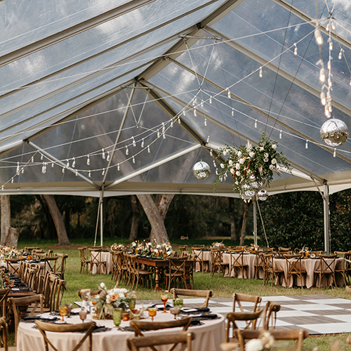 Framed tents for rent discount