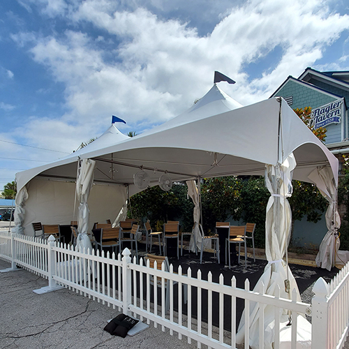 15x30 store tent rental