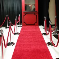 Stanchion & Red Rope