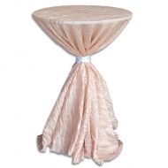 30 Inch Round Table: 42 Inch Height with Sash