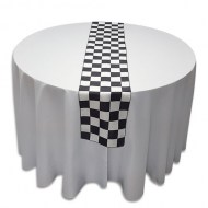 Linens/Runner/Runner_BlackWhiteCheckered_w