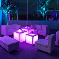 Event Furniture with Uplighting