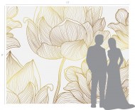 VF Lightbox Backdrop: Golden Lotus